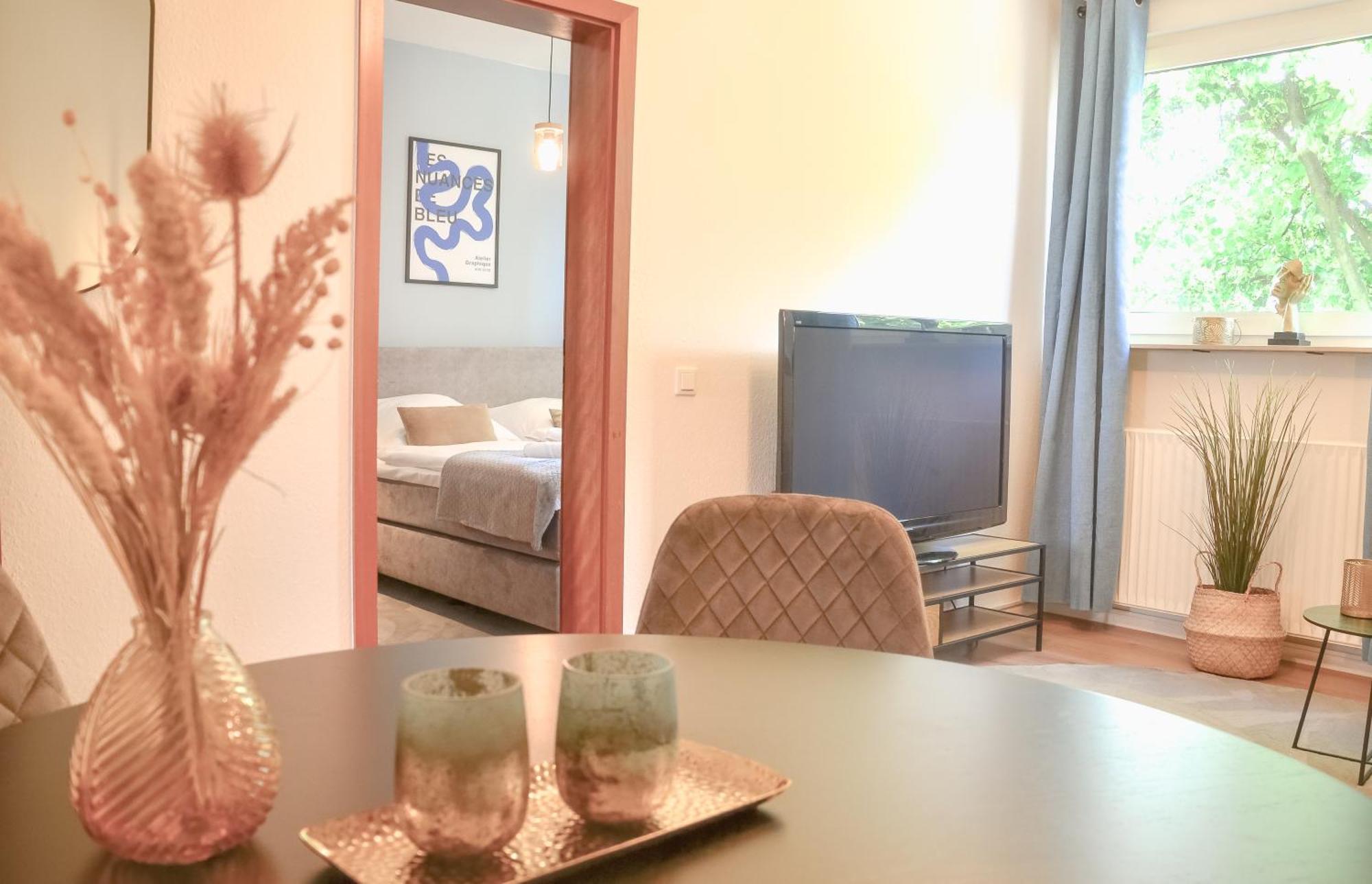 Milpau Buer 2 - Modernes Apartment Mit Queensize-Bett, Netflix, Nespresso, Waschmaschine & Smart Tv 盖尔森基兴 外观 照片
