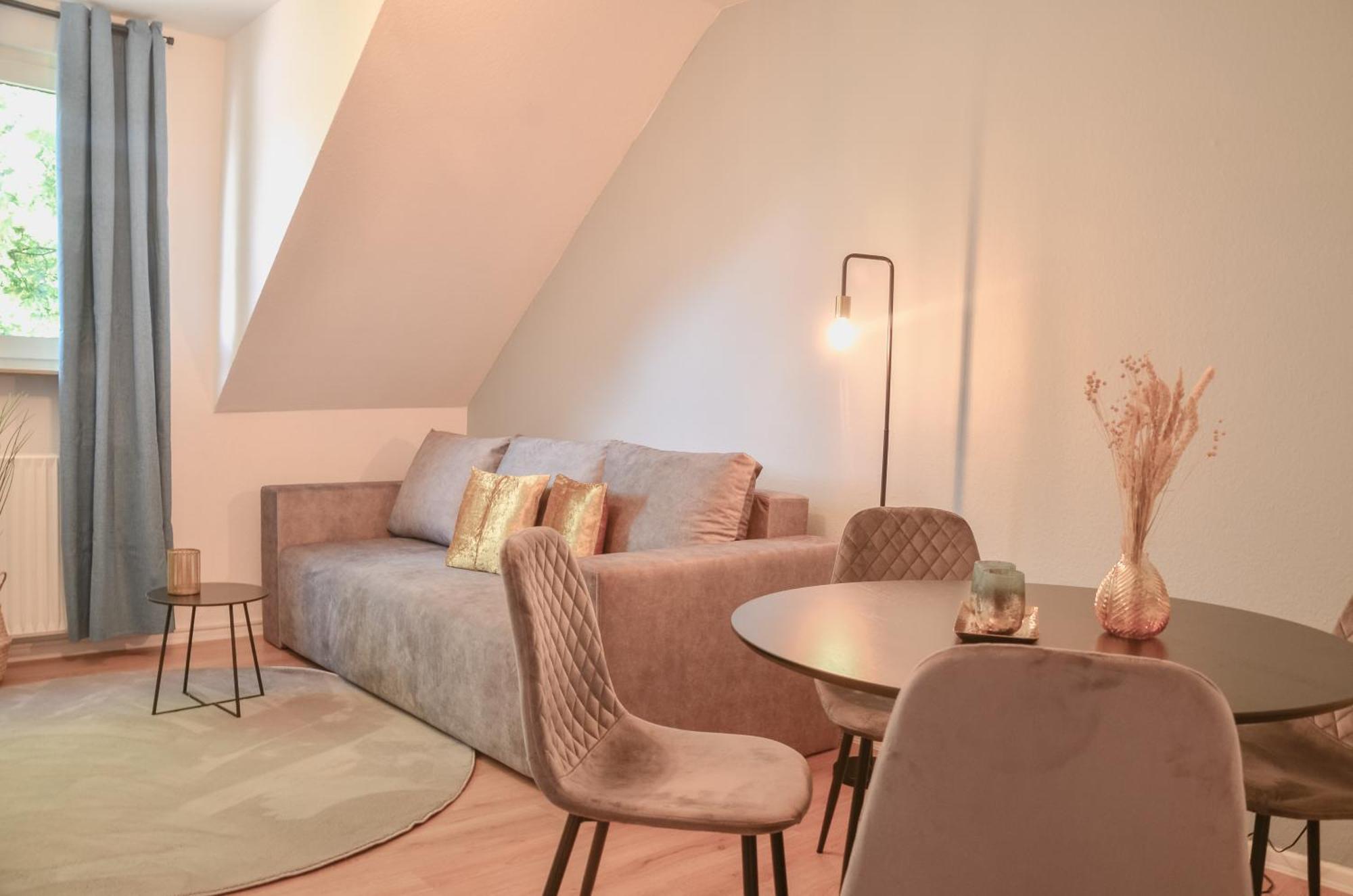 Milpau Buer 2 - Modernes Apartment Mit Queensize-Bett, Netflix, Nespresso, Waschmaschine & Smart Tv 盖尔森基兴 外观 照片